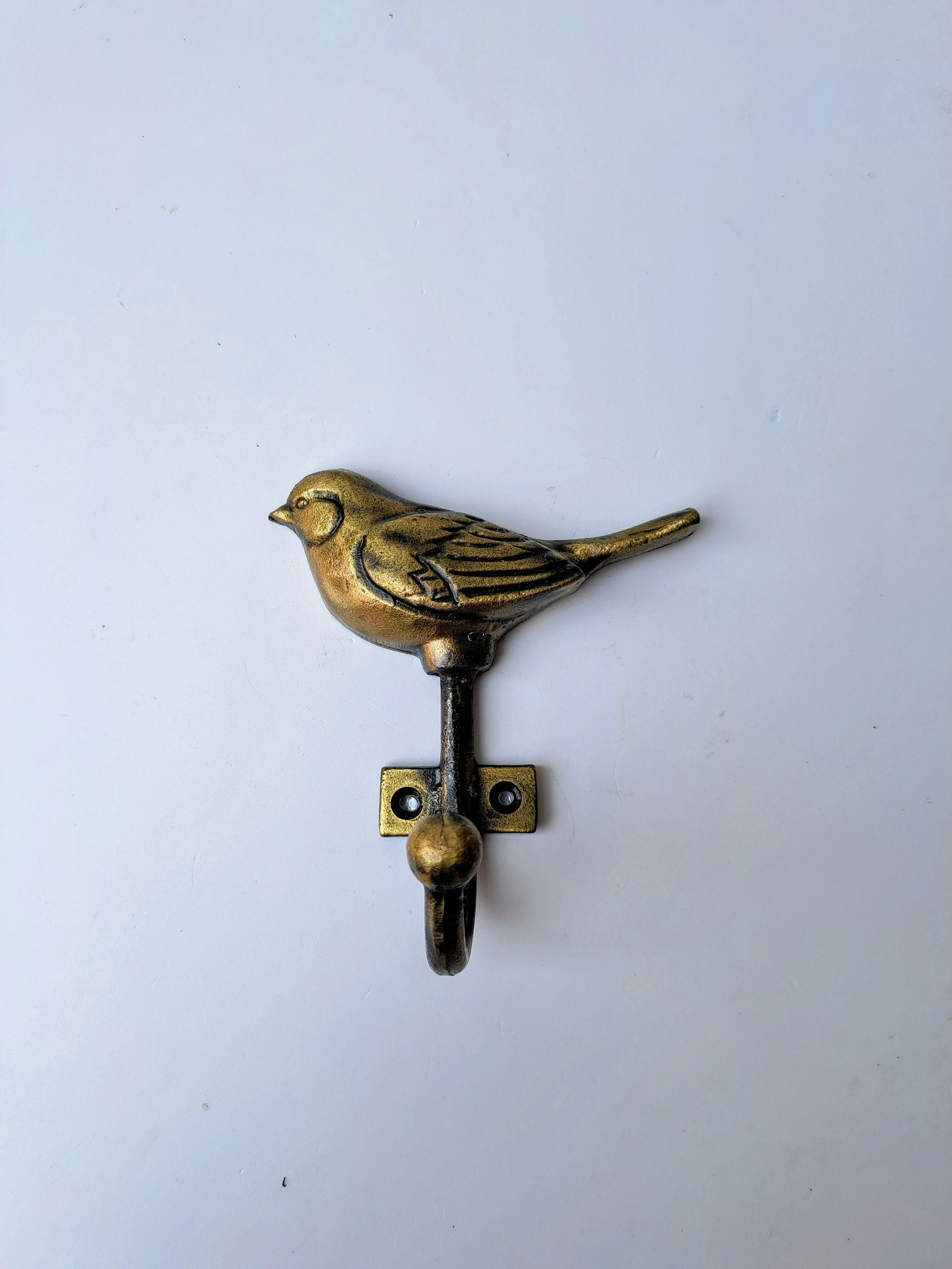 Buy Antique Bird Coat Hook Wall Hook, Garden Bird Decor Online in