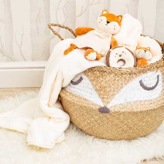 fox toy basket