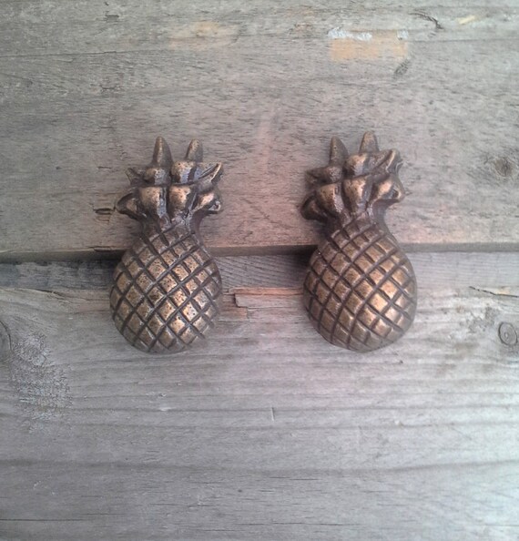 Pineapple Drawer Handle Cupboard Knob Pull Fruit Drawer Pull Etsy