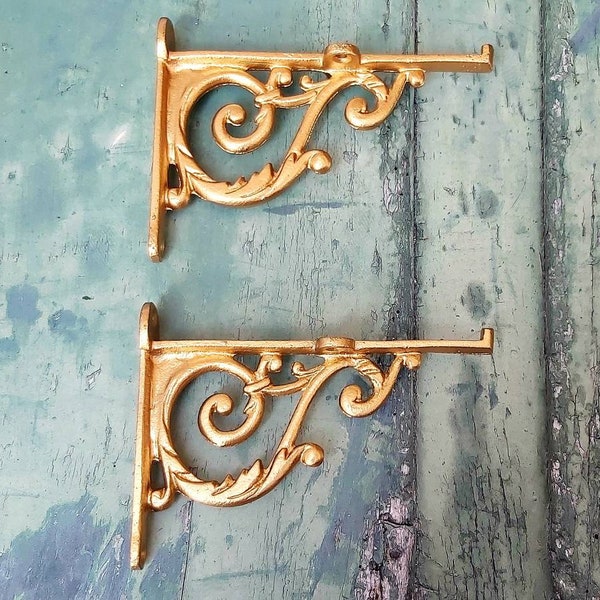 Antique Shelf Brackets Etsy UK