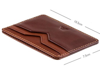 Magnetic Flip Leather Business Credit Card Case Holder Brown N3 Magnetic Flip Leather Business Credit Card Case Holder Brown N3