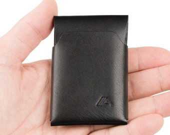 Super Minimalist Leather Card Holder Wallet
