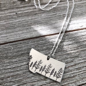 Montana state necklace-Montana necklace-gift