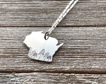 Wisconsin necklace-gift