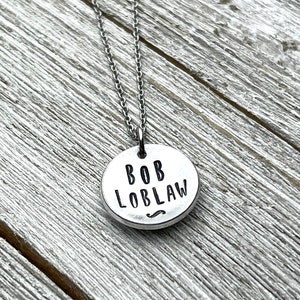 Bob Loblaw-Arrested Development necklace-3/4&quot; necklace-gift