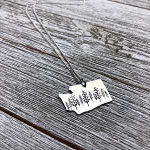 Washington state necklace-washington necklace-gift