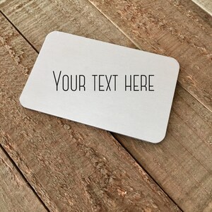 Cartão de carteira personalizado - cartão carimbado à mão para carteira - cartão exclusivo para carteira - presente para marido - presente para namorado