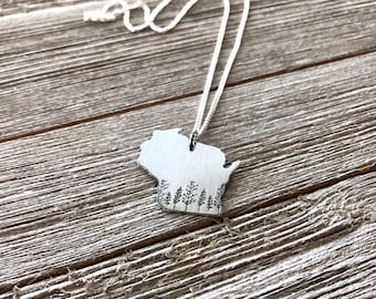 Wisconsin necklace-gift