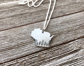 Wisconsin necklace-gift