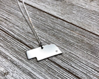Nebraska state necklace-Nebraska necklace-gift