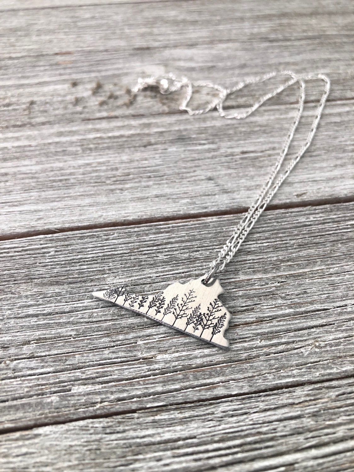 Virginia state necklace-Virginia necklace-gift