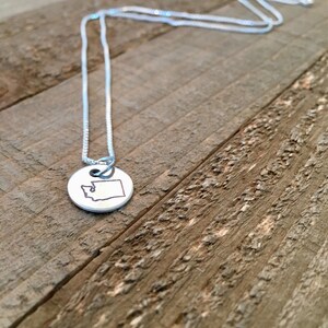 Washington state necklace-washington necklace-gift