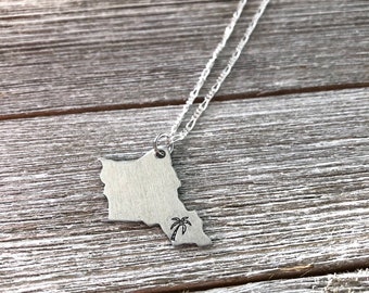 Oahu necklace- Honolulu necklace – gift