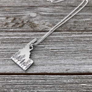 Idaho state necklace-Idaho necklace-gift
