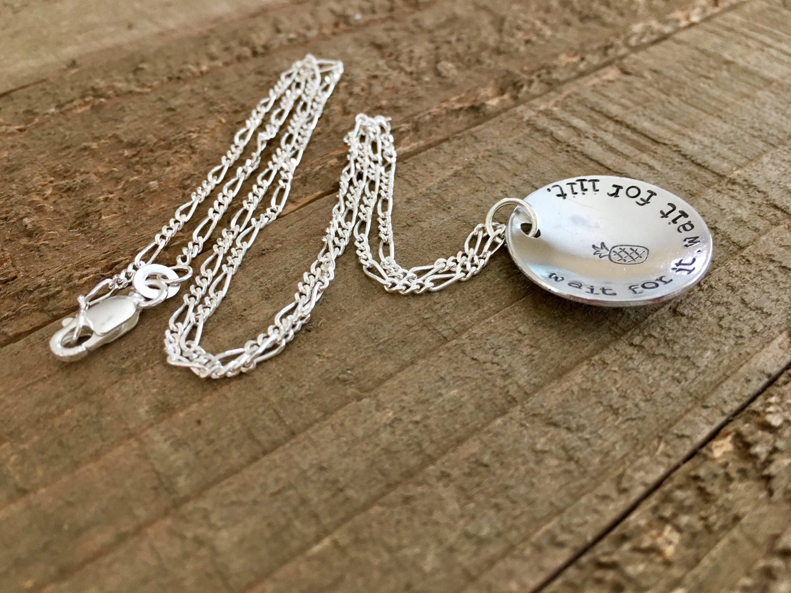 Psychwait for it necklacefunny necklace7/8 Etsy