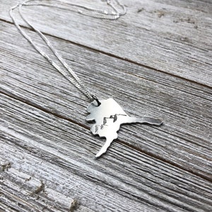 Alaska state necklace-Alaska necklace-gift image 6