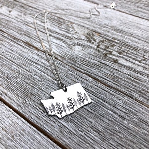 Washington state necklace-washington necklace-gift