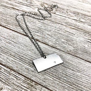 Kansas state necklace-Kansas necklace-gift