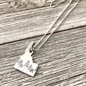 Idaho state necklace-Idaho necklace-gift