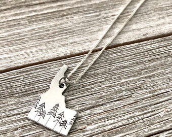 Idaho state necklace-Idaho necklace-gift