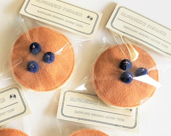 Cat toys Blueberry Pancake Catnip Cat Toys Vegan Food Cat Toys Handmade Birthday Cat Toys Cat lover Gifts for Crazy Cat Lady Gifts Kitty Toy