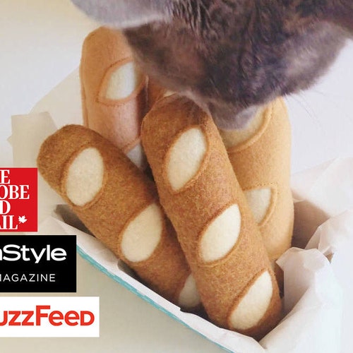 Cat Toys Baguette Catnip Cat Toys Birthday Cat Gifts Cat Toys Cat Gifts for Cat Lover Gifts Cat Toy Cat Toy Crazy Cat Lady Gifts Cat Treats