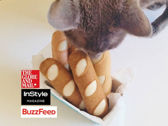 Cat Toys Baguette Catnip Cat Toys 