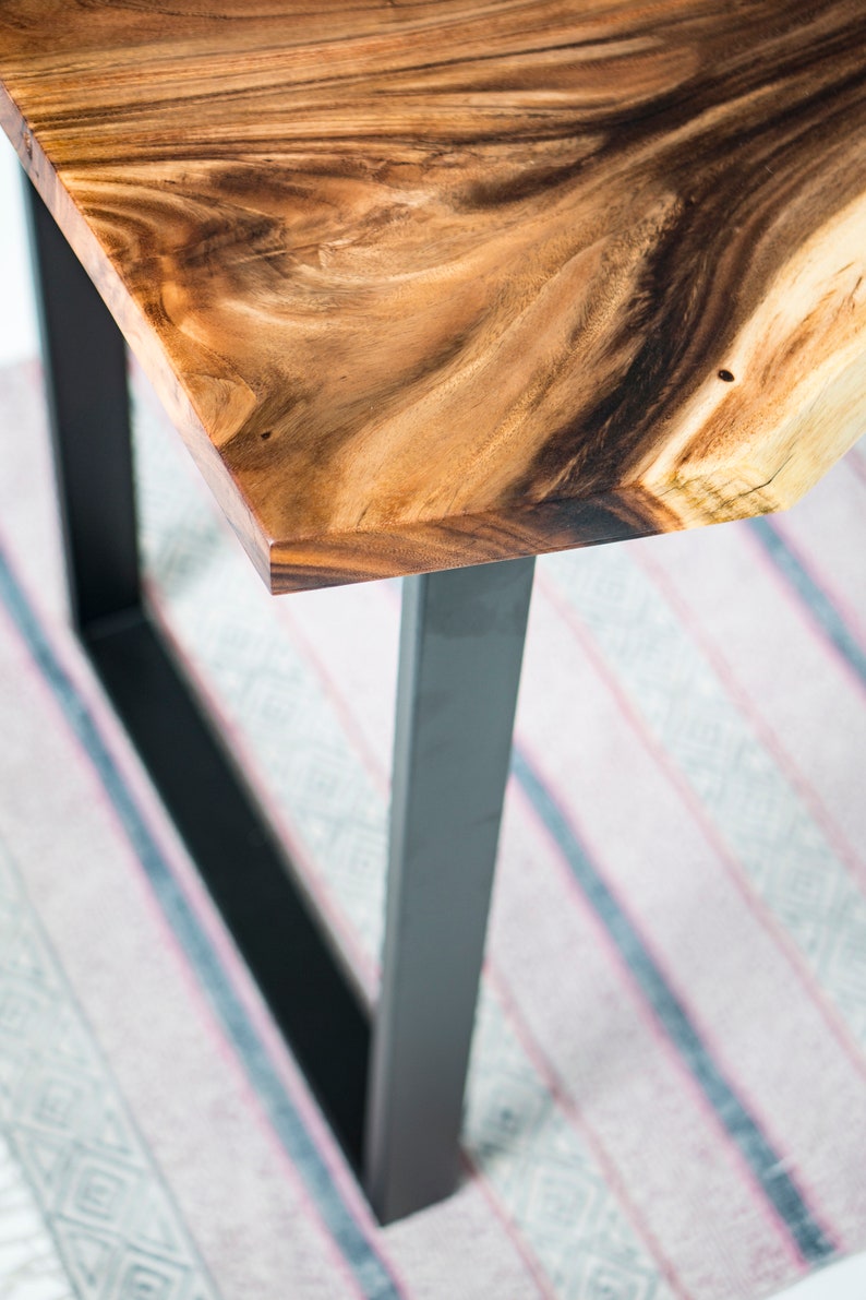 Live Edge Bar Height Table I Wooden Bar Height Table I Modern Etsy