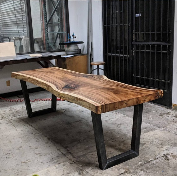 Large Size Trapezoid Table Leg Steel Table Leg Metal Table Etsy