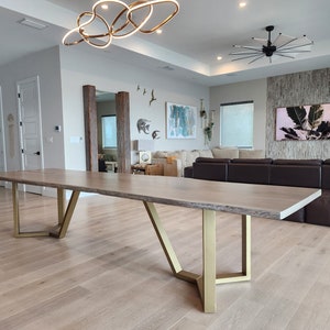 The Matterhorn | 7 Days Lead Time | Customize Your Dimensions | Modern Table Leg | Metal Table Leg | Steel Table Leg | Contemporary Table