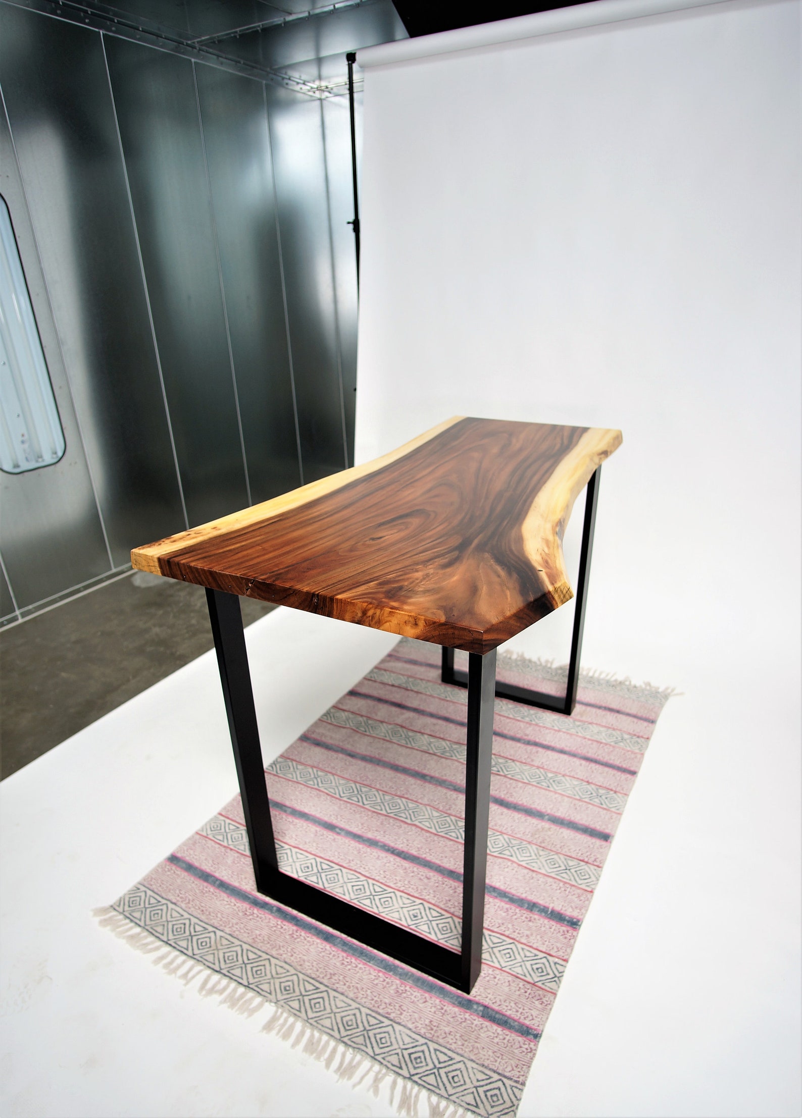 Live Edge Bar Height Table I Wooden Bar Height Table I Modern Etsy