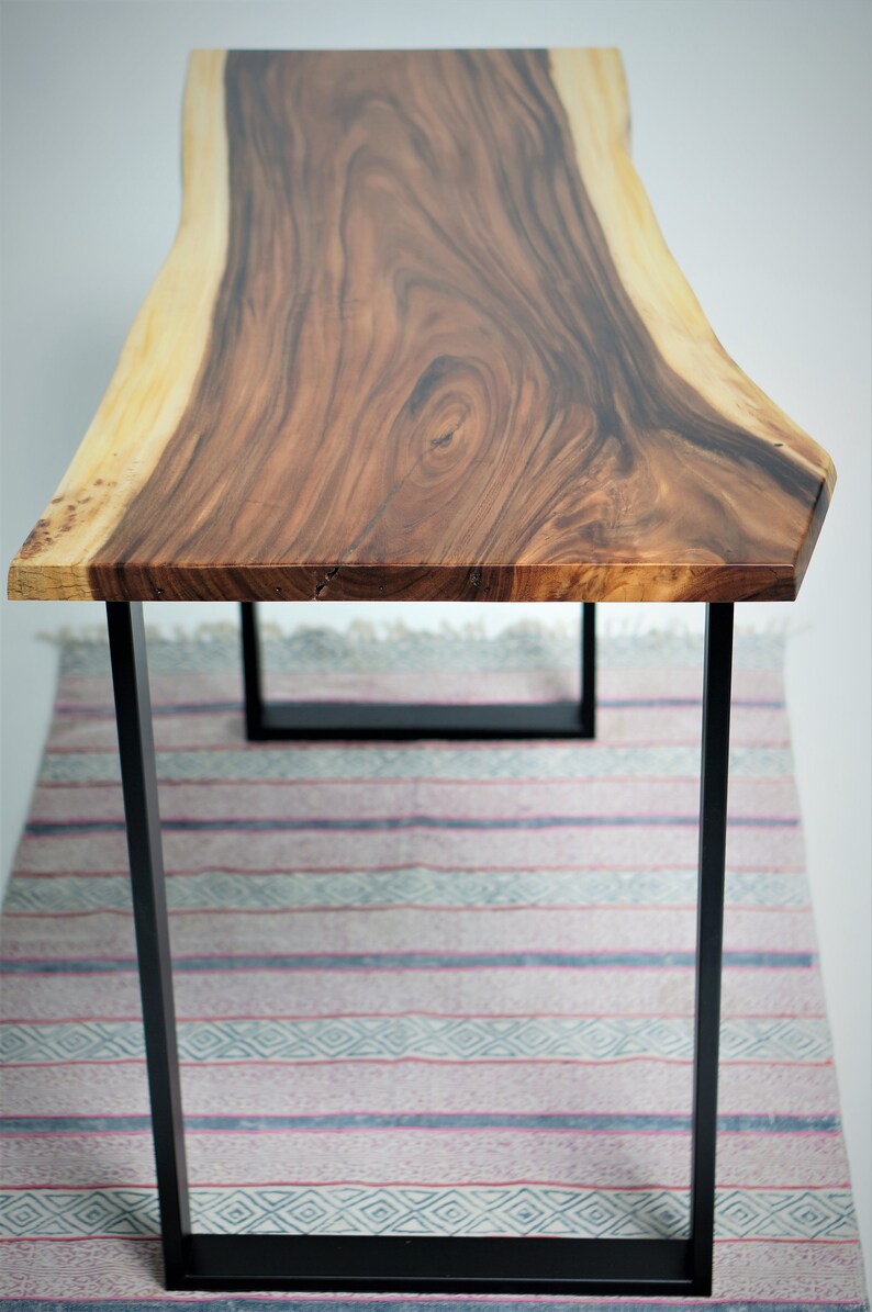 Live Edge Bar Height Table I Wooden Bar Height Table I Modern Etsy