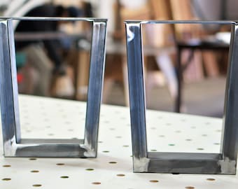 Steel Table Leg, Metal Table Leg, Table Leg, Trapezoid Leg, Desk Leg, Bench Leg, Metal Coffee Table Leg, Heavy Duty Leg, Metal Bench Leg