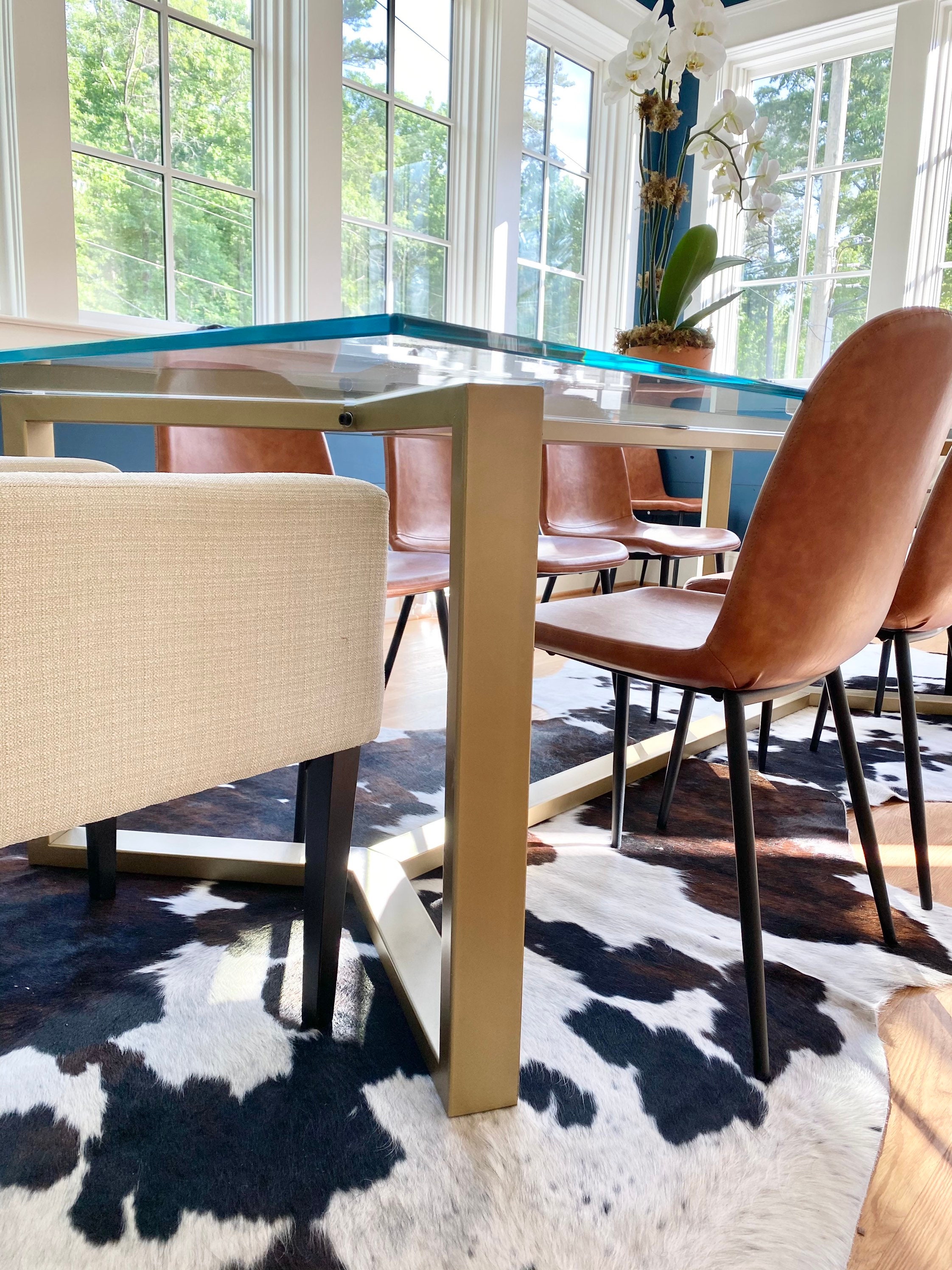 Chevron Table Base Heavy Duty Frame Stone Table Base Metal Table