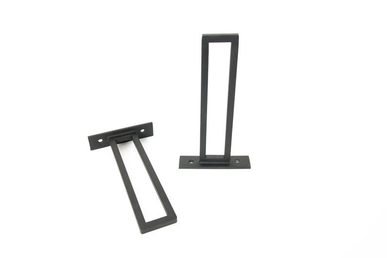 1 Pair Heavy Duty Floating Shelf Brackets Made to Order Etsy