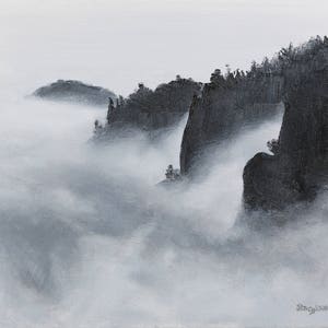 Valley of Shadow art print 11x14