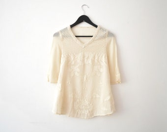 The Ruffle Gauze Top - 2 Colors