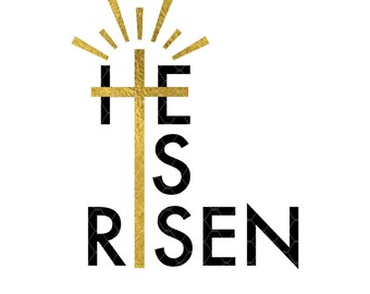 Download He is risen svg | Etsy