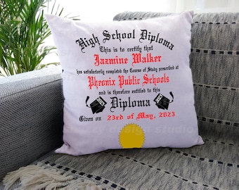 High School Diploma svg ~ Graduation Diploma svg ~ Diploma svg ~ Cut File ~ you MUST have the FONT Olde English to edit! ~ Instant Download