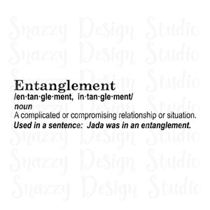 Entanglement svg ~ Entanglement design ~ Cutting File ~ Entangled svg ~ Design for Mugs, Shirts ~ SVG,DXF,EPS ~ Cricut ~ Silhouette