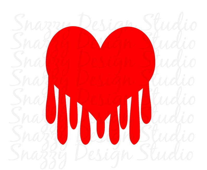 Bleeding Heart SVG Love SVG Valentine SVG Valentines svg | Etsy