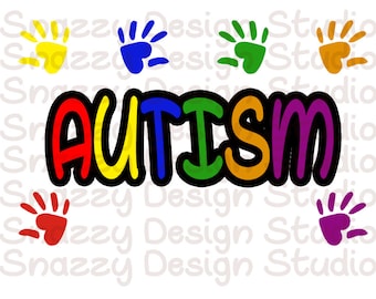Autism svg ~ Autism ~ Autism Awareness ~ Hearts Autism ~ SVG,DXF,EPS ~ Cricut ~ Silhouette