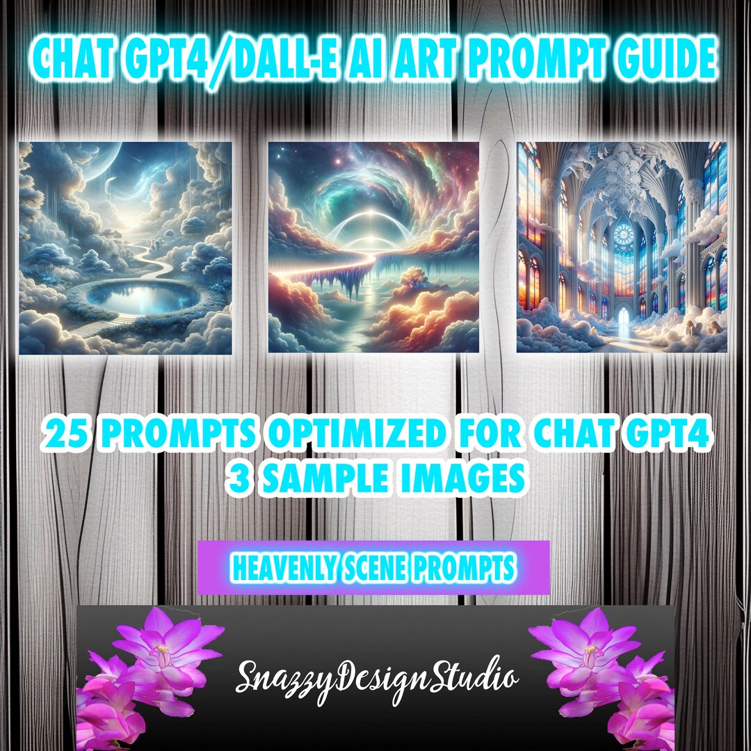 25 Chatgpt V4 and DALL-E3 Ai Art Prompt Guide ~ Heavenly Scenes Ai ...
