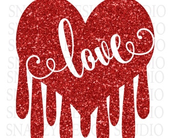 Bleeding Heart SVG ~ Love SVG ~ Valentine SVG ~ Valentines svg ~ Valentine's Day svg ~ Cutting files, Cricut, htv, Heat Transfer Vinyl