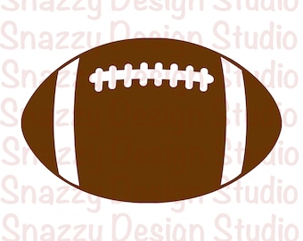 Football SVG, Commercial Use Football Svg, Cut File, Fall Svg, Digital Design, Instant Download, Sports Png, Football Clipart