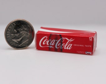 Dollhouse Miniature One Inch Scale 1:12  Cola Case