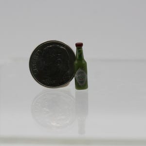 Dollhouse Miniature One Inch Scale 1:12 Bottle of Tobasco Pepper sauce by CSpykersMiniaturesUS