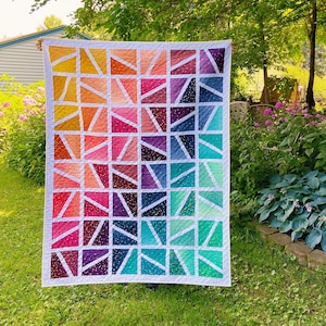 Color Jolt Quilt Pattern