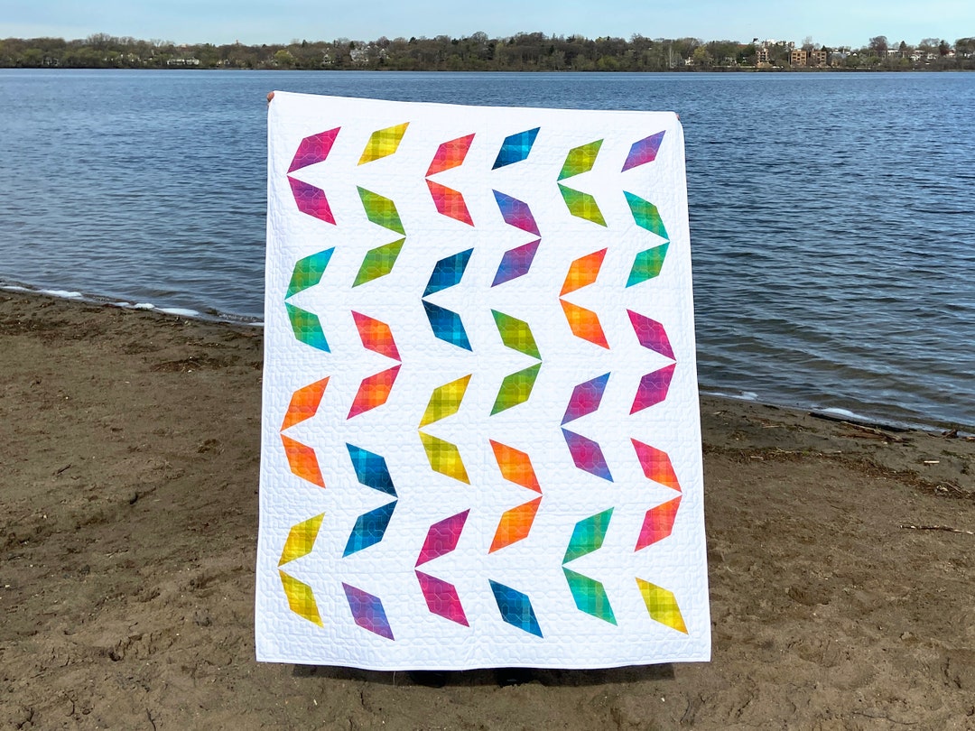 Modern Flight Quilt PDF Pattern - Etsy