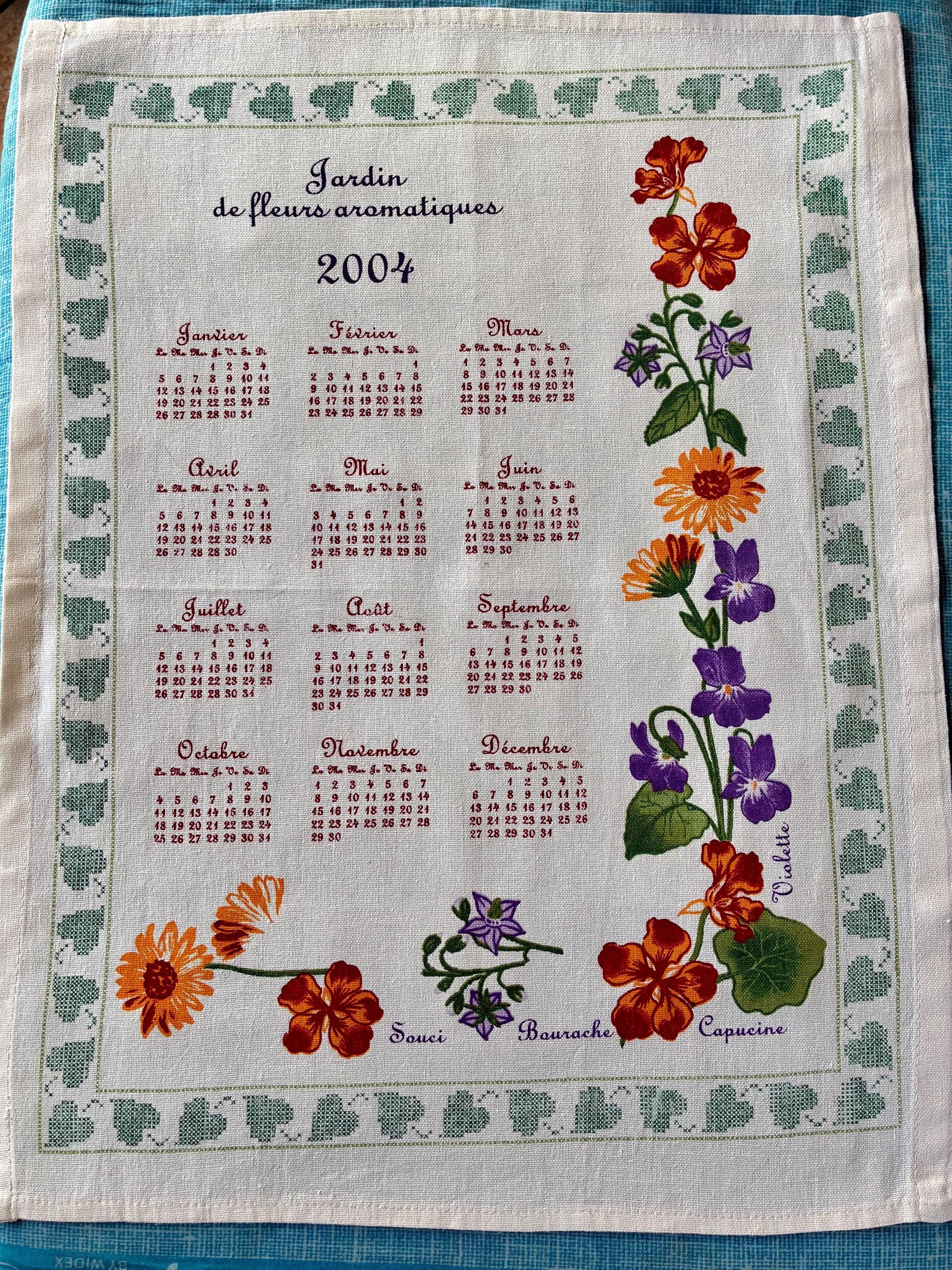 2004 Calendar - Etsy